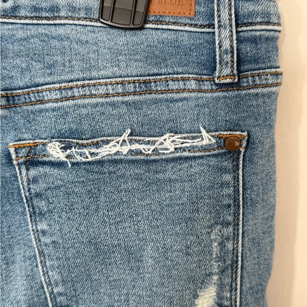 Judy Blue Light Blue Straight Leg Jeans - Picture 4 of 6